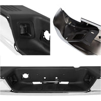 Load image into Gallery viewer, KUAFU Rear Step Bumper Assembly Compatible With 2002-2008 Dodge Ram 1500 2003-2009 Ram 2500 3500 Replace for CH1103111 CH1103108 W/Top Pads & & license Plate lamp Chrome