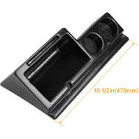 Load image into Gallery viewer, KUAFU 18" Cab Caddie Compatible with John Deere Tractors 4050 4230 4240 4250 4430 4440 4450 4630 Replacement for AMX92005 Storage Organizer Container Box Black