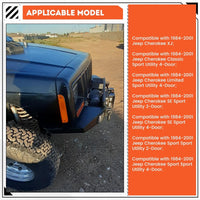 Load image into Gallery viewer, DIY Front Bumper Bare Metal Kit Compatible With 1984-2001 Jeep Cherokee XJ Winch Mount Plate LYAM-260