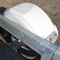 Load image into Gallery viewer, 8"-12" Set of Two Single-Axle Trailer Fenders Wheels Tire Top Step Skirt Boat LYAP-272