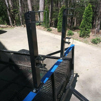 Load image into Gallery viewer, 2 Place Weeder Trimmer Weed-Eater Edgers Gas Racks Holders Hold Two Open Landscape Trailer