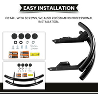 Load image into Gallery viewer, HECASA Front Bumper Guard Compatible with John Deere 100 Series 102 115 125 135 145 155C 190C D100 D110 D120 Lawn Tractor Brush Guard