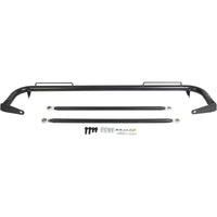 Load image into Gallery viewer, 49" Universal Iron Racing Safety Seat Belt Chassis Roll Harness Bar Rod Black Compatible with Ford Honda Mitsubishi and more, Works with All 4-Point, 5-Point and 6-Point Seat Belts LYAM-257-1