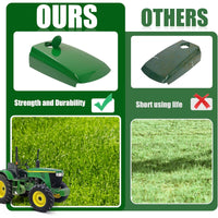 Load image into Gallery viewer, Upper Hood Compatible with John Deere 4200 4210 4300 4310 4400 4410 Lawn Mower Tractor Hood with Fuel Door Replacement for LVU12062
