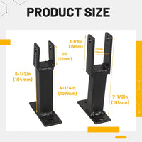 Load image into Gallery viewer, KUAFU Lockable Weed Eater, Edger or String Trimmer Racks Holder Hold Compatible with Weeder Edger Single Tier Mount On Pickup Open Trailer Pair