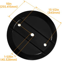 Load image into Gallery viewer, HECASA Stump Jumper Pan Compatible with 4' 5' and 6' Cut Mowers with 40 HP Powder Coated Blade Pan LYOM-159S