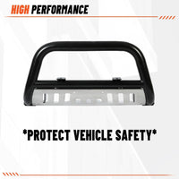 Load image into Gallery viewer, Bull Bar Compatible with 1998-2004 Toyota Tacoma 1996-1998 Toyota 4Runner 3inches Tube Brush Push Grille Guard Front Bumper LYAM-327