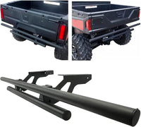 Load image into Gallery viewer, KUAFU Rear Bumper Guard Compatible with 2018-2025 Polaris Ranger 1000 XP/North Star Edition Double-Tube Rear Bumper Brush Guard Wrinkle LYPS-021S