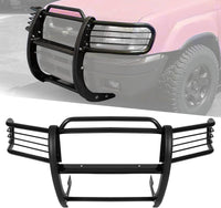 Load image into Gallery viewer, HECASA Front Bumper Protector Brush Grille Guard Compatible with Nissan 2001-2004 Frontier Powder Coated Black Steel LYAM-188S