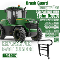 Load image into Gallery viewer, Brush Guard Bumper Bar Compatible with John Deere X300 X500 Series X380 X384 X390 X394 X570 X580 X584 X590 Replacement for Part Number BM23057