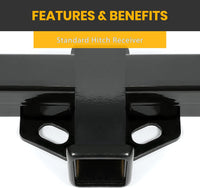 Load image into Gallery viewer, 2 Inch Class 3 Tow Trailer Hitch Receiver Compatible with 1983-2011 Ford Ranger 1994-2009 Mazda B2300 B3000 B4000 Pickup LYAM-494S