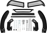 Load image into Gallery viewer, HECASA Front Bumper Protector Brush Grille Guard Compatible with Nissan 2001-2004 Frontier Powder Coated Black Steel LYAM-188S