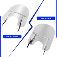 Load image into Gallery viewer, 29'' x 22'' Motorcycle Windshield Compatible With 1994-2024 Harley Davidson Touring Road King FLHR FLHRS FLHRCI w/Bracket Mounting Bracket Detachable Quick Release Clear WSD-06