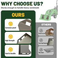 Load image into Gallery viewer, 3/8" Thick Quick Tach Cut Out Mount Plate, Steel Skid Steer Quick Tach Attachment Adapter Plate Compatible with Bobcat, Kubota Tractors