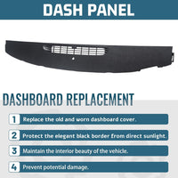 Load image into Gallery viewer, KUAFU Upper Dashboard Panel Compatible with 2007-2013 Chevy Silverado Suburban Tahoe/GMC Sierra Yukon Avalanche/Cadillac Escalade Replacement for 23224733 LYAP-308S