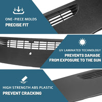 Load image into Gallery viewer, KUAFU Upper Dashboard Panel Compatible with 2007-2013 Chevy Silverado Suburban Tahoe/GMC Sierra Yukon Avalanche/Cadillac Escalade Replacement for 23224733 LYAP-308S