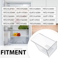 Load image into Gallery viewer, HECASA 240343803 AP2115895 240343801 Crisper Pan (Bottom) Compatible with Frigidaire Refrigerator Kenmore Crisper Bin Crisper Drawer 240343805 Replacement only LYOP-054
