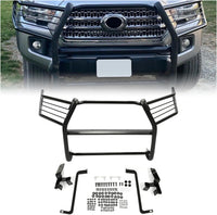 Load image into Gallery viewer, HECASA Front Brush Guard Bumper Grille Compatible with 2016-2023 Toyota Tacoma Bull Bar Brush Push Bar Guard Protector Powder Coated Black Steel Exterior Accessories LYAM-139S