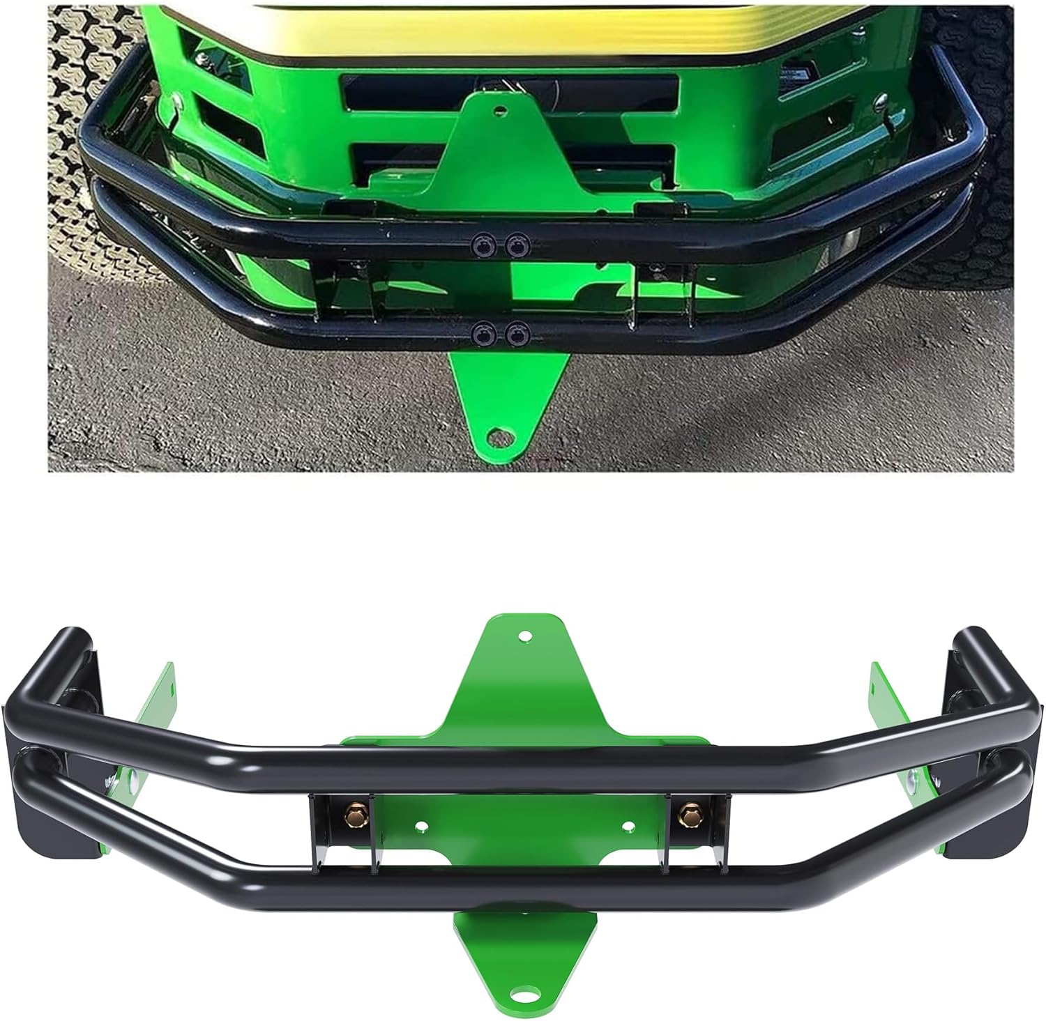 Rear Bumper Bar and Hitch Kit Zero-turn Mowers Compatible With