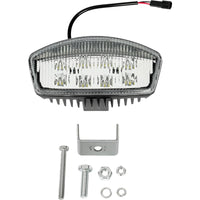 Load image into Gallery viewer, KUAFU Roof LED Work Light Left 50W Compatible with Kubota B2650HSDC B3350HSDC L3240HSTC L3540HSTC-3 M100GXDTC Tractor 12V Flood Off-Road Lamp Clear Lens