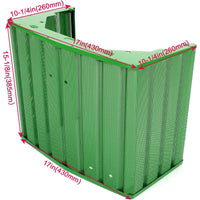 Load image into Gallery viewer, HECASA Front Hood Grille Compatible with John Deere 755 855 955 Tractor Replacement for AM107864 Mesh Grille Guard