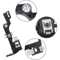 Load image into Gallery viewer, HECASA Pair Headlight Lamp Mounting Bracket Compatible with 2009-2020 Dodge Ram 1500 2500 3500 4500 5500 Pickup Truck Headlamp Bracket Driver & Passenger Side