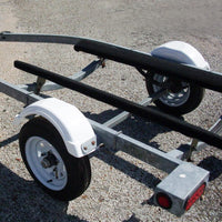 Load image into Gallery viewer, 8"-12" Set of Two Single-Axle Trailer Fenders Wheels Tire Top Step Skirt Boat LYAP-272