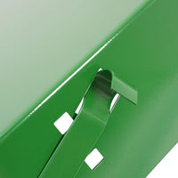 Load image into Gallery viewer, HECASA Tractor Battery Box Right Hand Compatible with John Deere 2510 2520 3010 3020 4000 4010 4020 4320 4520 4620 w/Bracket Steel Powder Coated Green