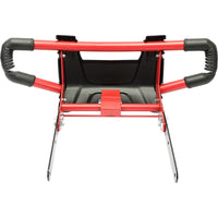 Load image into Gallery viewer, HECASA Brush Guard Compatible with Craftsman T3100 Lawn Tractor Front Red and Black Bumper Protector Mower Grille Guard Replacement for 432370