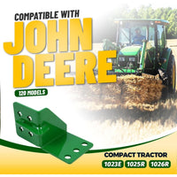 Load image into Gallery viewer, HECASA 6'' Tractor Driver Step Compatible with John Deere 120 Models 1023E 1025R 1026R Loader