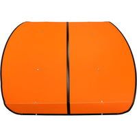 Load image into Gallery viewer, HECASA Orange Tractor Canopy Compatible with All ROPS 48-3/8" X 48-3/8" Equipped Tractors and Mowers with a 2" x 2" or 2" x 3" ROPS (Will Add About 4'' to The Height of The Tractor) LYJD-031S-2