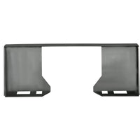 Load image into Gallery viewer, 3/8" Thick Quick Tach Cut Out Mount Plate, Steel Skid Steer Quick Tach Attachment Adapter Plate Compatible with Bobcat, Kubota Tractors