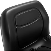 Load image into Gallery viewer, KUAFU Pair Tractor Black Seat Compatible with John Deere Gator 4X2HPX 4X4HPX XUV 620i XUV 850D 2PCS Plastic (PU)