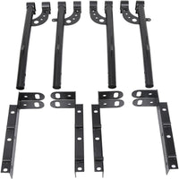 Load image into Gallery viewer, 1000 LBS Adjustable Truck Contractors Rack Ladder Pickup Kayak Lumber Rack Side Bar Long Cab Full Size 60"(W) x 138"(L) x 34"(H) (You Will get 2 Boxes) LYA-047TA+LYA-047TB