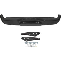 Load image into Gallery viewer, KUAFU Rear Bumper Compatible With 2005-2015 Toyota Tacoma TO1103113 Bumper Assembly W/Pads Brackets and License Plate Lights Steel Chrome Fits Models With SR5 Package or Limited Package Only