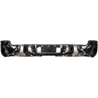 Load image into Gallery viewer, KUAFU Rear Bumper Compatible With 2005-2015 Toyota Tacoma TO1103113 Bumper Assembly W/Pads Brackets and License Plate Lights Steel Chrome Fits Models With SR5 Package or Limited Package Only