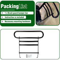 Load image into Gallery viewer, Brush Guard Bumper Bar Compatible with John Deere X300 X500 Series X380 X384 X390 X394 X570 X580 X584 X590 Replacement for Part Number BM23057