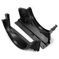 Load image into Gallery viewer, HECASA Fan Shroud Compatible with 1988-1999 Chevy Chevrolet GMC Sierra C/K 1500 2500 3500 Series Replacement for 15739589 GM3110116 15696691 GM3110117 Front Upper & Lower Radiator Fan Shroud Black LYAP-939-1