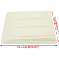 Load image into Gallery viewer, Lawn Tractor Sun Shade, Top Canopy Compatible with John Deere Tractors with ROPS, White Sun Shade Canopy W/Mounting Brackets, Reduce Heat and Glare with This Umbrella Canopy