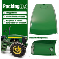 Load image into Gallery viewer, Upper Hood Compatible with John Deere 4200 4210 4300 4310 4400 4410 Lawn Mower Tractor Hood with Fuel Door Replacement for LVU12062