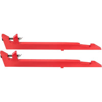 Load image into Gallery viewer, KUAFU Fasthitch to 3 Point Quick Attach Prongs Category 2 Compatible with International Tractor 300 330 340 350 400 450 460 504 560 660 2504 3 Point Fasthitch Steel Red