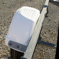 Load image into Gallery viewer, HECASA Single-Axle Trailer Fenders 8"-12" Skirt Wheels Top Step Skirt Boat Molded 300lbs Pair of Two