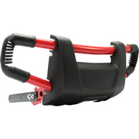 Load image into Gallery viewer, HECASA Brush Guard Compatible with Craftsman T3100 Lawn Tractor Front Red and Black Bumper Protector Mower Grille Guard Replacement for 432370