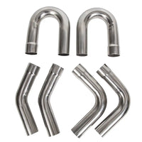 Load image into Gallery viewer, Yikatoo® 2.5 Stainless Steel Diy Custom Mandrel Exhaust Pipe Straight & Bend Kit Motor Vehicle