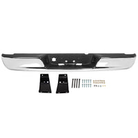 Load image into Gallery viewer, 03-09 Dodge RAM 1500 2500 3500 Rear Step Bumper Assembly Chrome family photo