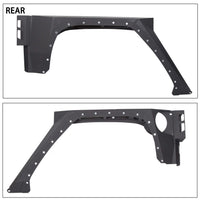 Load image into Gallery viewer, 07-18 Jeep Wrangler JK Body Armor Front+Rear Fender Flare rear