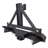 Load image into Gallery viewer, 07-18 Jeep Wrangler JK Textured Black Rear Bumper