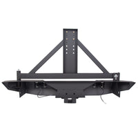 Load image into Gallery viewer, 07-18 Jeep Wrangler JK Textured Black Rear Bumper