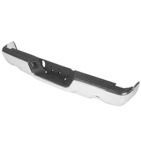 Load image into Gallery viewer, 09-2018 Dodge RAM 1500 Complete Steel Chrome Black Rear Step Bumper