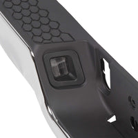 Load image into Gallery viewer, 09-2018 Dodge RAM 1500 Complete Steel Chrome Black Rear Step Bumper detail